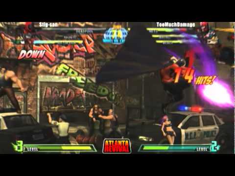 Atlanta Revival 4/30 Marvel vs Capcom 3 TooMuchDamage vs Stig-San