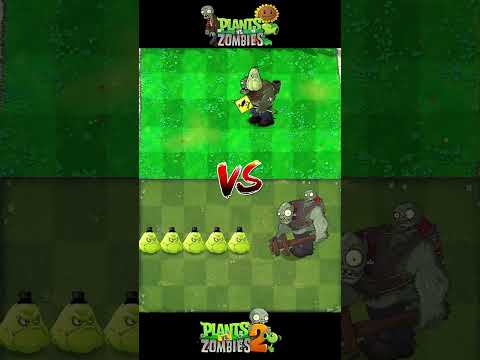 PVZ 1 VS PVZ 2 Squash VS Gargantuar | Plants vs Zombies 2 #pvz2 #pvz2gameplay