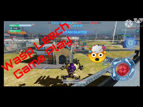War robots-🔥🔥Wasp Leech game play||Village Gamers||War robots||Level-10 wasp||