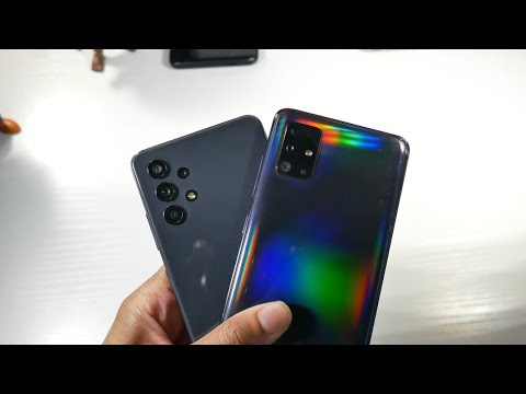 Samsung Galaxy A32 VS Samsung Galaxy A51 Comparison! (2021)