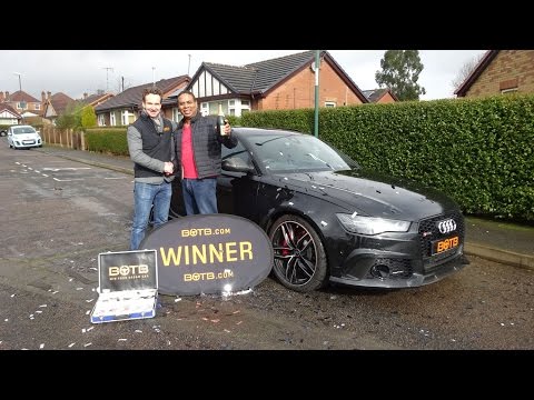 Winner! Week 8 2016 - Audi RS6 Avant plus £10,000 cash!