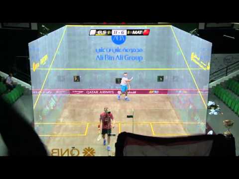 Squash : Qatar Classic 2013 - Final Roundup - Matthew v Elshorbagy