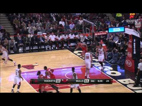 Donatas Motiejunas Highlights vs Bulls 1/5/2015