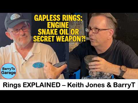 GAPLESS RINGS: Engine Snake Oil or Secret Weapon?! – Keith Jones & #BarryT at Total Seal #TotalSeal