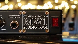 Video thumbnail for A really useful studio tool for Guitarists  - Creation Audio Labs MW1 Studio Tool by TheSuperFunAwesomeHappyTimePedalShow