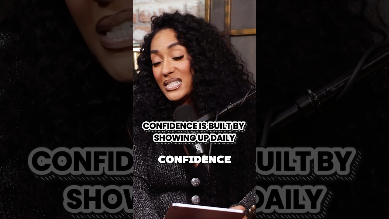 Confidence comes AFTER you show up! #bebetterwithbrii