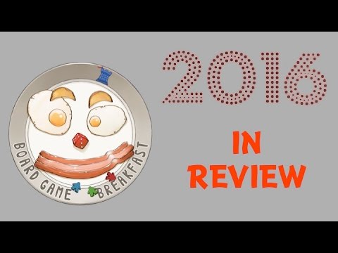 Board Game Breakfast - 2016 in Review