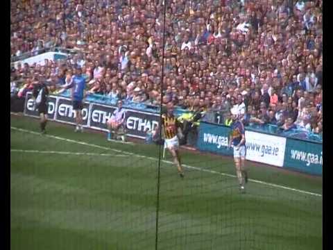 Shane McGrath scores for Tipperary in the 2014 All-Ireland Hurling final replay