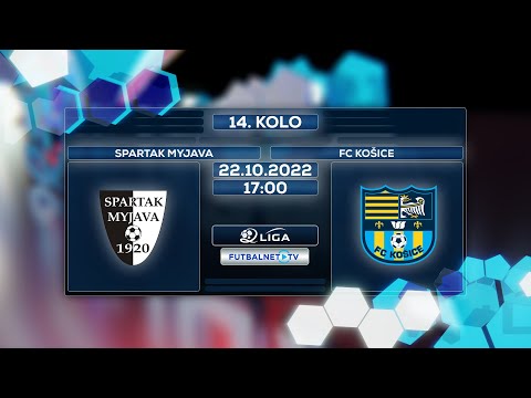 2.liga 2022/2023 14.kolo: Spartak Myjava - FC Košice (zostrih)