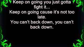 Can&#39;t Back Down - Eminem feat. Anna