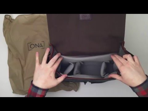 Unboxing the ONA Prince Street Messenger Bag