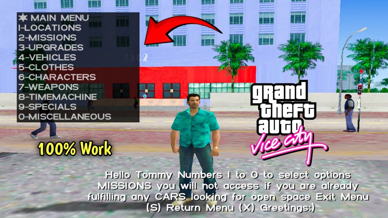 Trainers for GTA Vice City: 8 trainers for GTA Vice City