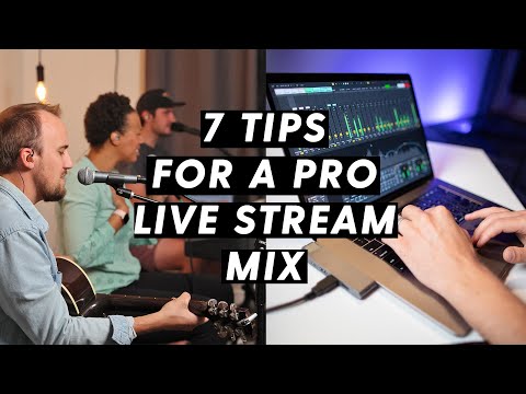 7 Tips to Improve Your Worship Broadcast Mix