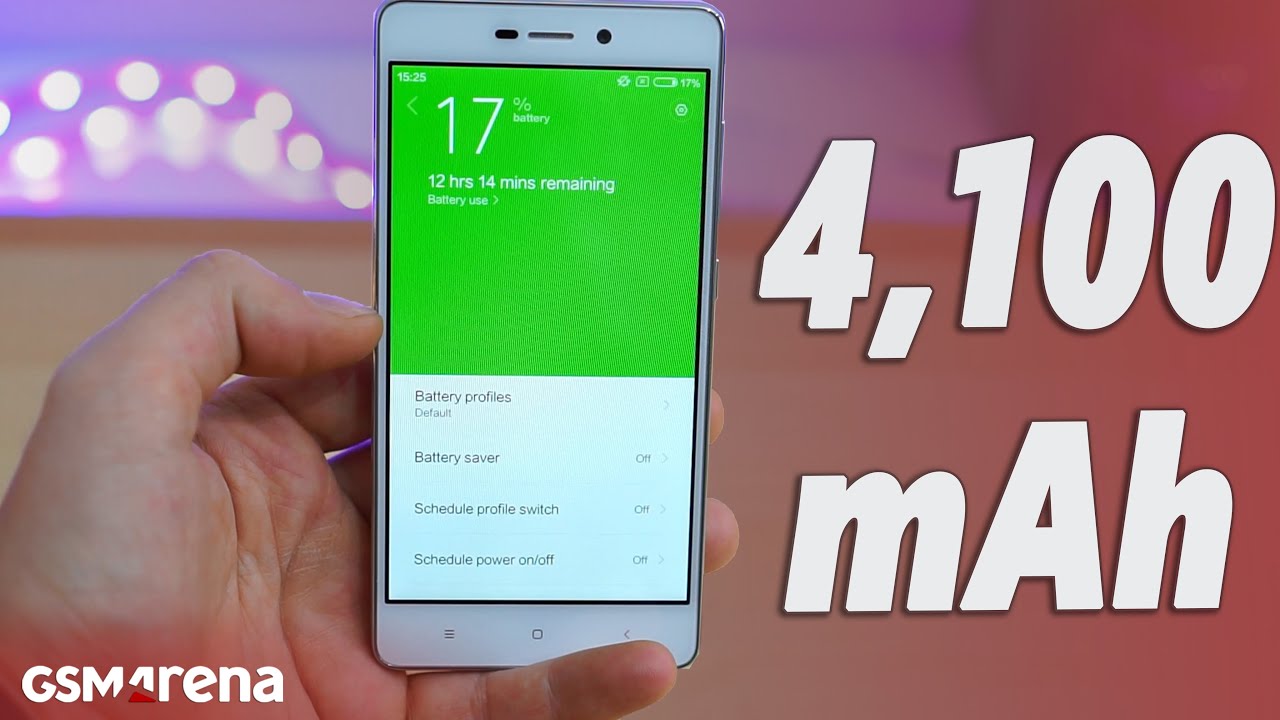 The Xiaomi Redmi 3 is a battery beast