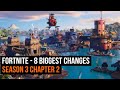Fortnite Season 3 - 8 biggest changes - Chapter 2 season 3