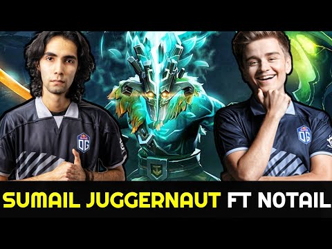 SUMAIL Shows No Mercy with Divine Rapier Build Juggernaut - Party Rank with N0tail 7.26 Dota 2