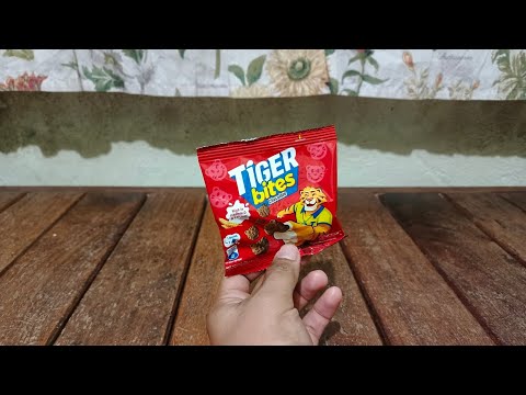 Unwrapping Tiger Bites Chocolate 