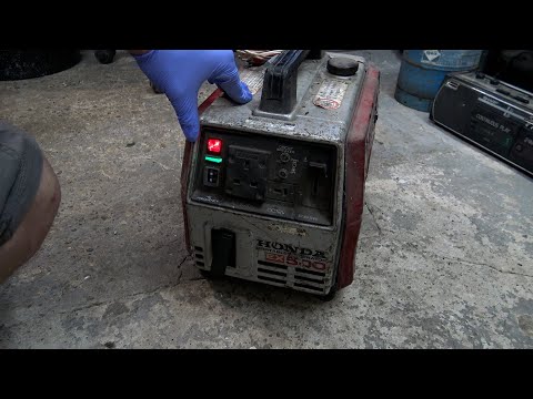 Honda EX500 Vintage Generator Service
