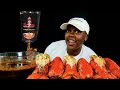 LOBSTER TAILS SEAFOOD BOIL BLOVES SPICY SMACKALICIOUS SAUCE