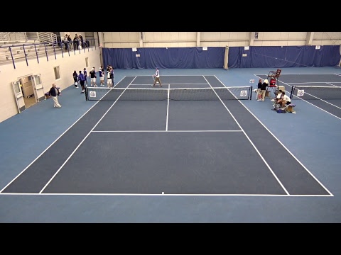 Drake Men's Tennis vs. UC Santa Barbara • 2-17-19 - Court 2