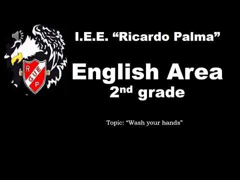 English Area - 2nd Grade: Wash your hands!