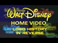 Walt Disney Home Entertainment Logo History In Reverse