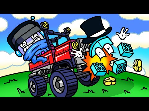 We Smash Everything in LEGO Hill Climb Adventures! - YouTube