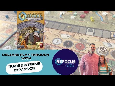Orleans Trade & Intrigue Expansion (With the Mean Board) Play Thru
