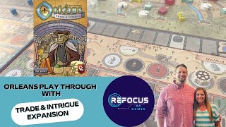 Orleans Trade & Intrigue Expansion (With the Mean Board) Play Thru