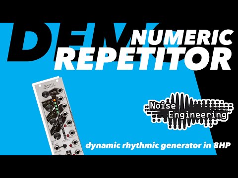 Noise Engineering Numeric Repetitor 2018 - Present - Black image 2