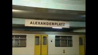 SFB - BERLINER ABENDSCHAU VOM 15.AUGUST. BERICHT ÜBER DIE U-BAHNLINIE ALEXANDERPLATZ - HÖNOW.