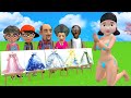 Scary Teacher 3D Vs Squid Game Beautiful Dress Drawing Or Error Dressing Room 5 Times Challenge