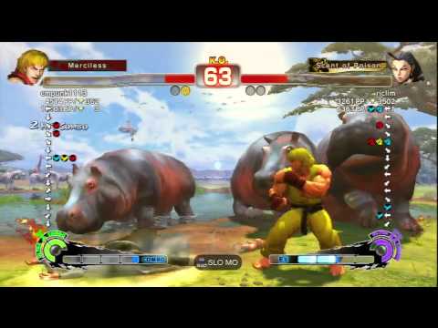 cmpunk1113 (Ken) Vs riclim (Rose) SSF4 AE Ranked Matches - PSN