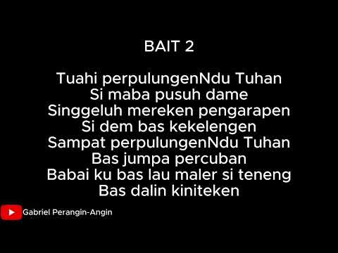 KEE 413 " KAWALI PERPULUNGENNDU TUHAN " 