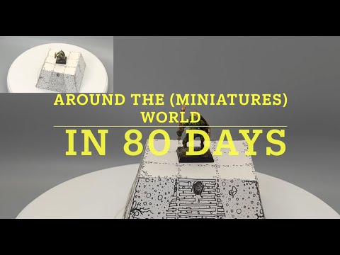 Painting Miniatures for 80 Days?! Artist Reflects on Kitbashing, Return to Hobby, Metallics, more...