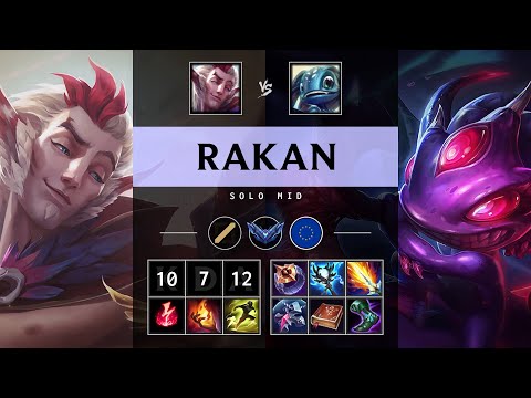 Rakan Mid vs Fizz - EUW Diamond Patch 25.13