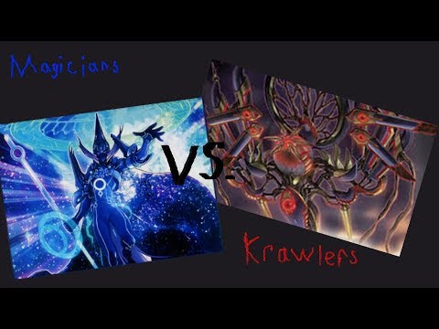 Yugioh Pendulum Magicians vs  Krawlers Part 1
