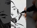 Inksketch 27 - how do I say goodbye sketch