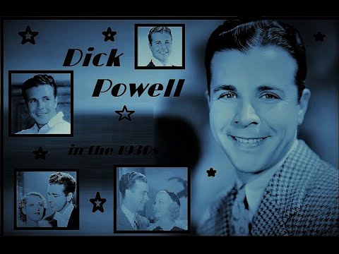 Dick Powell in the 1930s