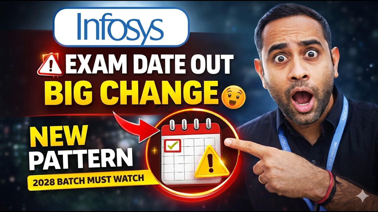 Infosys Hiring & Exam Date Out | Infosys SP & DSE New Exam Pattern
