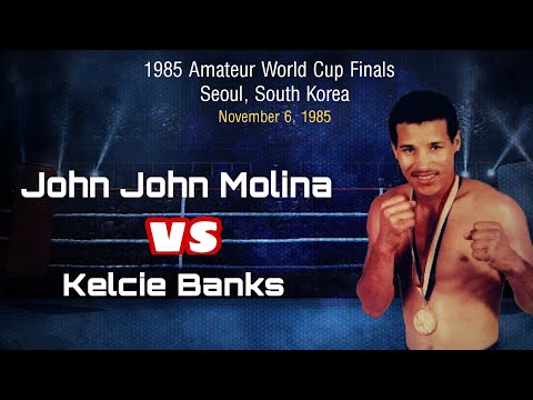 John John Molina 🇵🇷 vs 🇺🇲 Kelcie Banks (Amateur) 1985 World Cup Gold medal match (November 6, 1985)