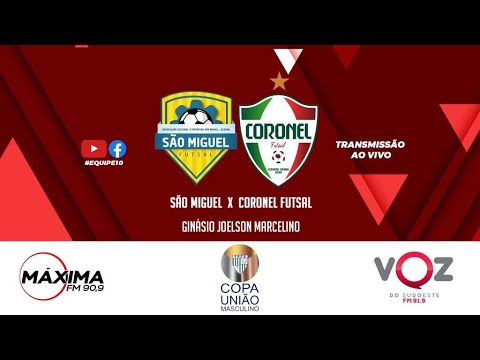 SEMIFINAL COPA UNIÃO DE FUTSAL (JOGO DE IDA) - 05/11/2022
