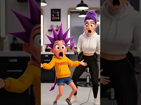 😱Rumi Joined the Longest Hair Challenge !😱 (Rumi, zoey, Mira)  Kpop demon hunters #shorts #fyp #kpop