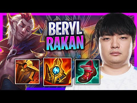 LEARN HOW TO PLAY RAKAN SUPPORT LIKE A PRO! | DRX Beryl Plays Rakan Support vs Pyke! | Season 2023