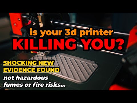 New 3D Printing Health Hazard? Is it safe to use your 3D Printer without an enclosure?