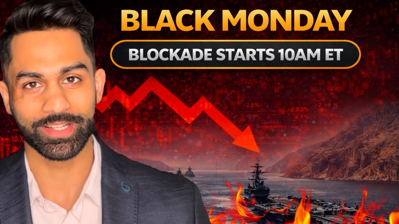 🚨 Emergency UPDATE: US Naval Blockade STARTS in 6 HOURS!! Oil Price SURGE as Stocks DROP