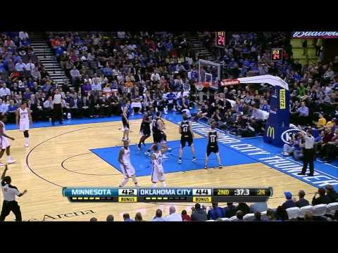 Kevin Durant vs Timberwolves (Full Highlights) [09.01.2013]