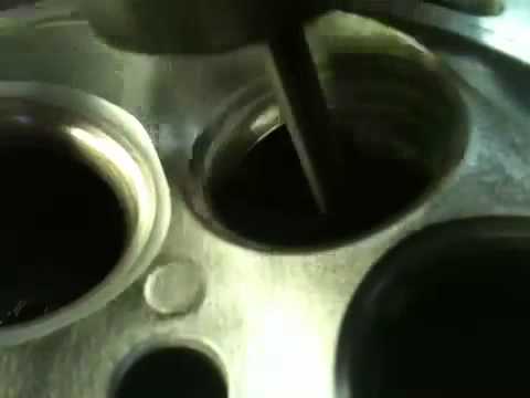 +1mm Serdi valve job. Yfz450r intake