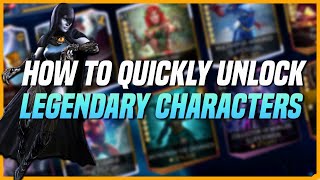 Injustice 2 Mobile | How To Quickly Unlock Legendary Characters |
