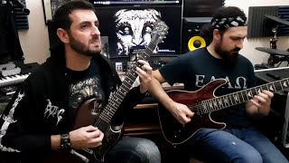 Rotting Christ - Pir Threontai / Serve in Heaven (Guitar Cover) Ελληνική Μετάφραση